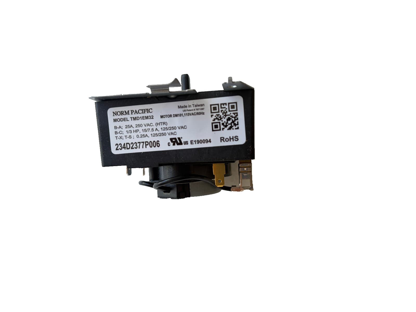 WE04X36457 GE  Timer New Genuine OEM — thumbnail 3