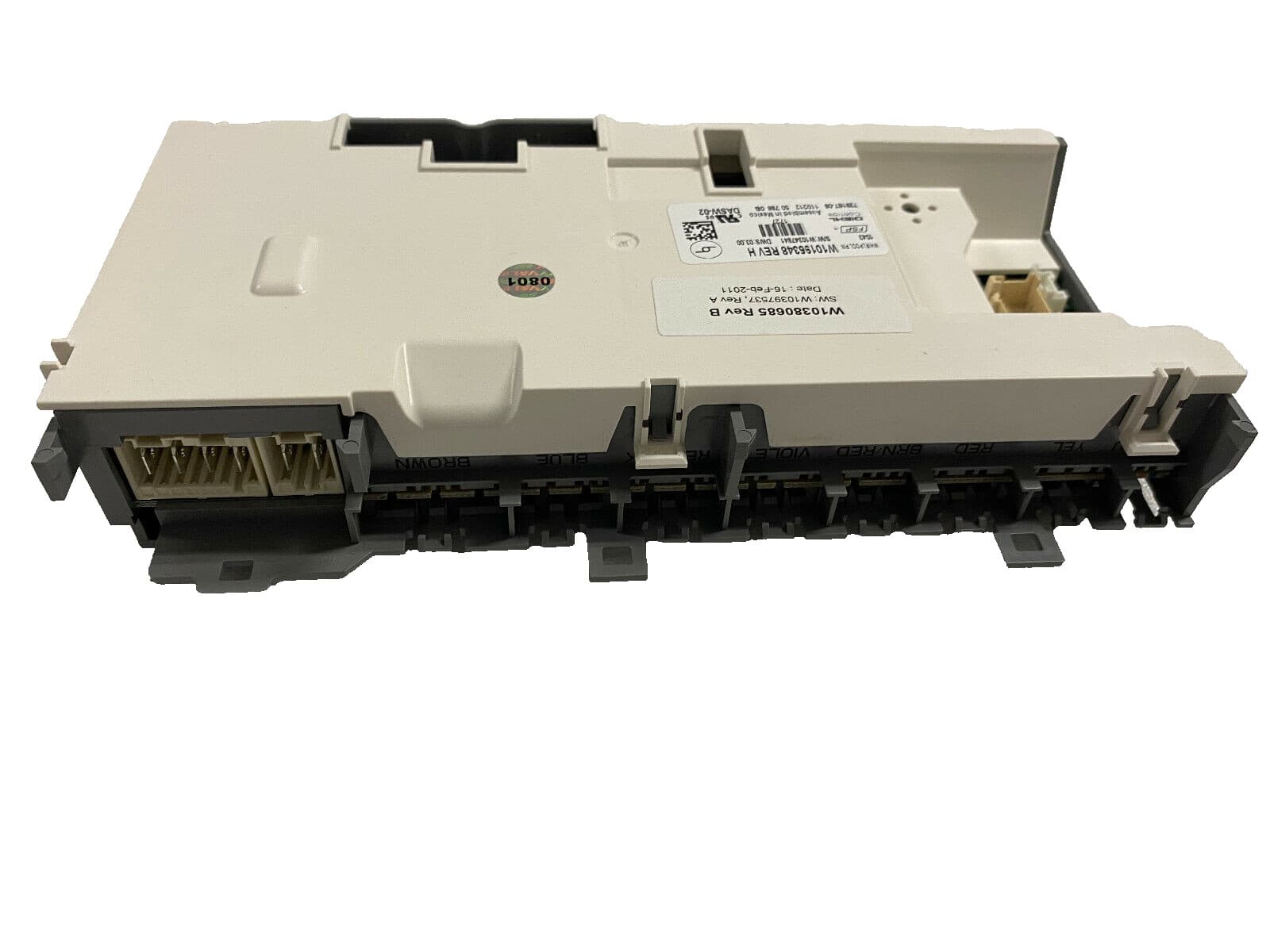 New Genuine OEM Whirlpool Dishwasher Electronic Control Board W10380685 — thumbnail 3