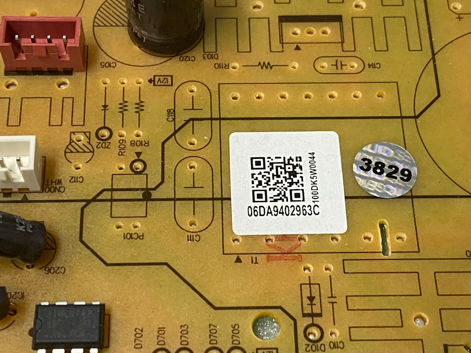 DA94-02963C OEM Samsung  Refrigerator  Control Board Genuine — thumbnail 3