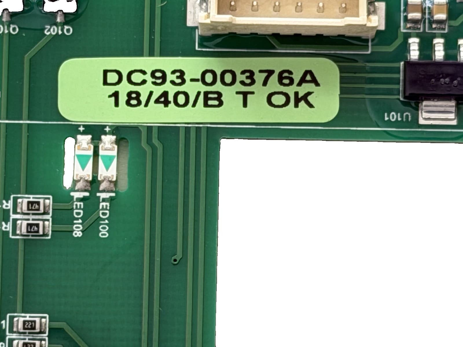DC93-00376A OEM Samsung Dryer Touch Sensor Assembly New Genuine — thumbnail 3