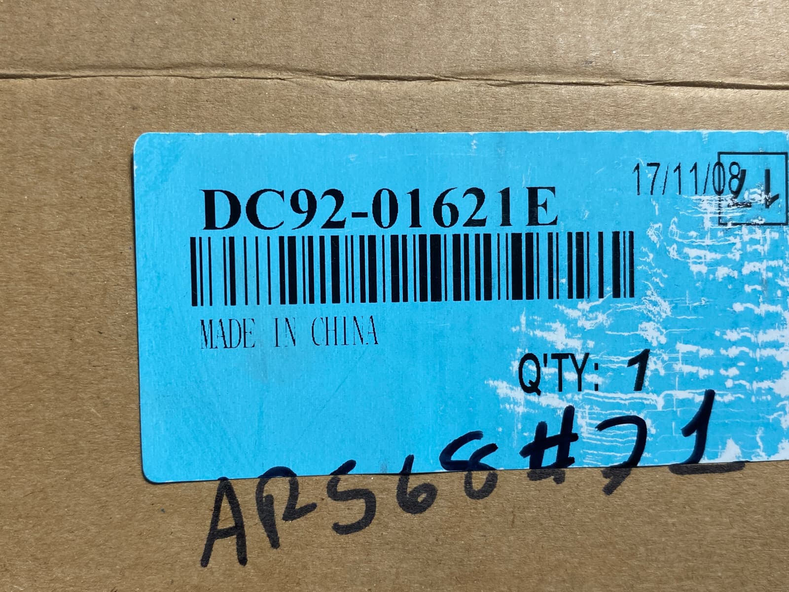 New Genuine OEM Samsung Washer Main Control Board DC92-01621E — thumbnail 4