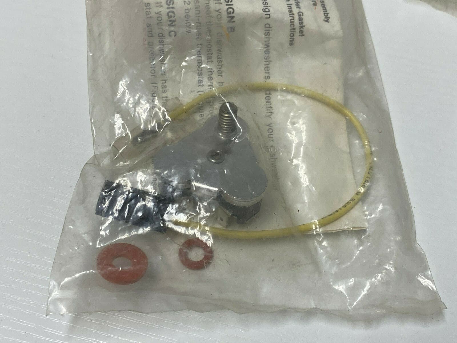 Genuine OEM Whirlpool Dishwasher Thermostat 4163588 — thumbnail 2