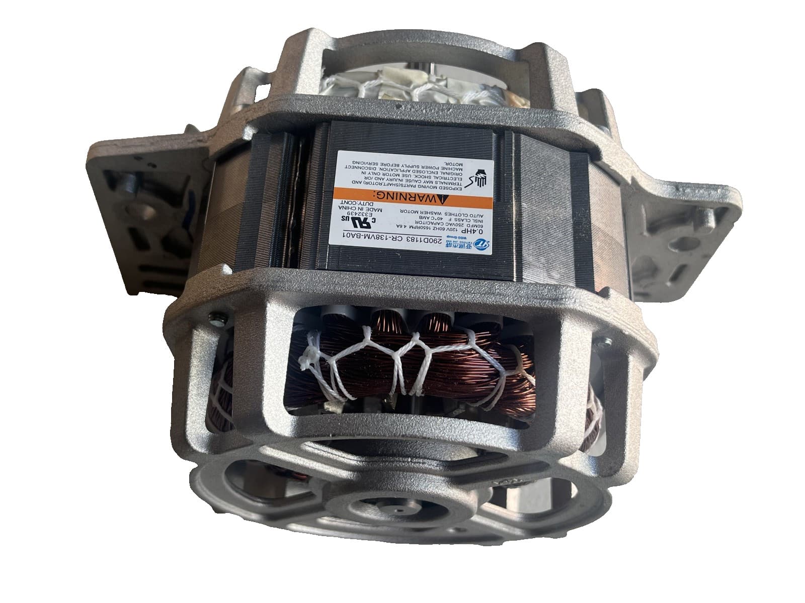 WH49X25375 OEM  GE  Washer 1/2 HP Motor and Nut  New Genuine — thumbnail 6