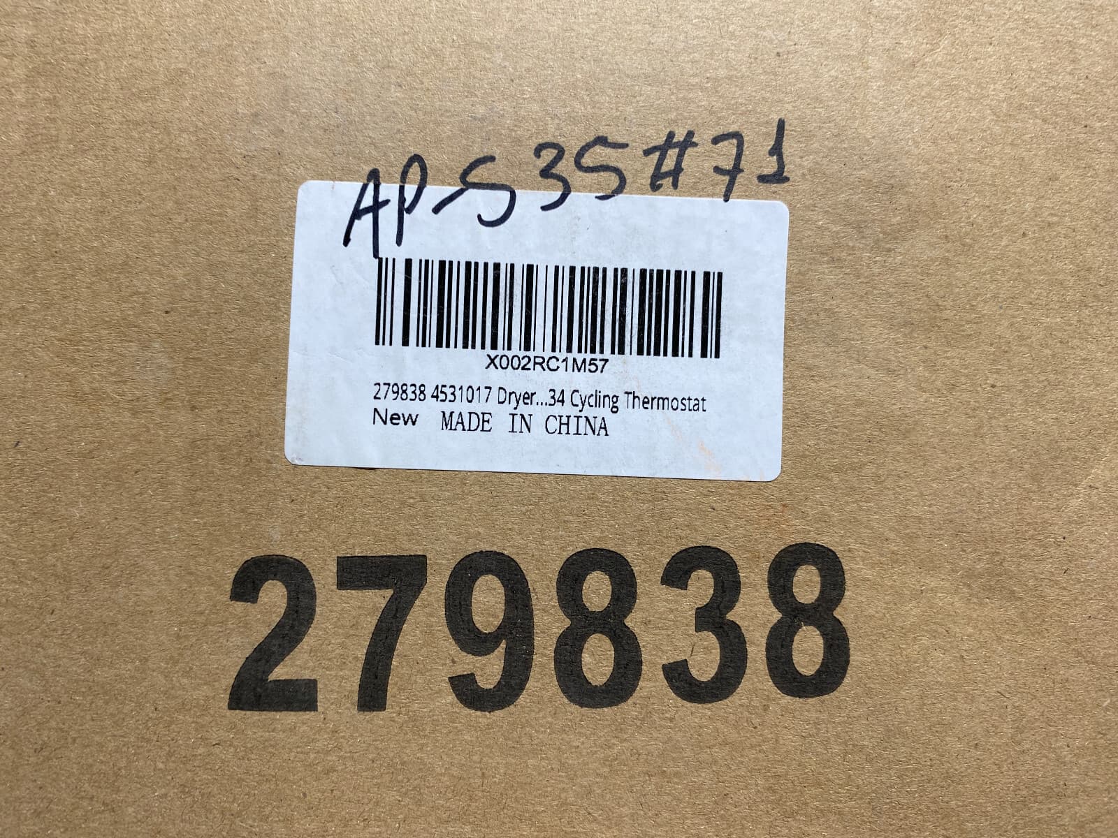 279838 NEW Replacement for Whirlpool Dryer Heating Element — thumbnail 4