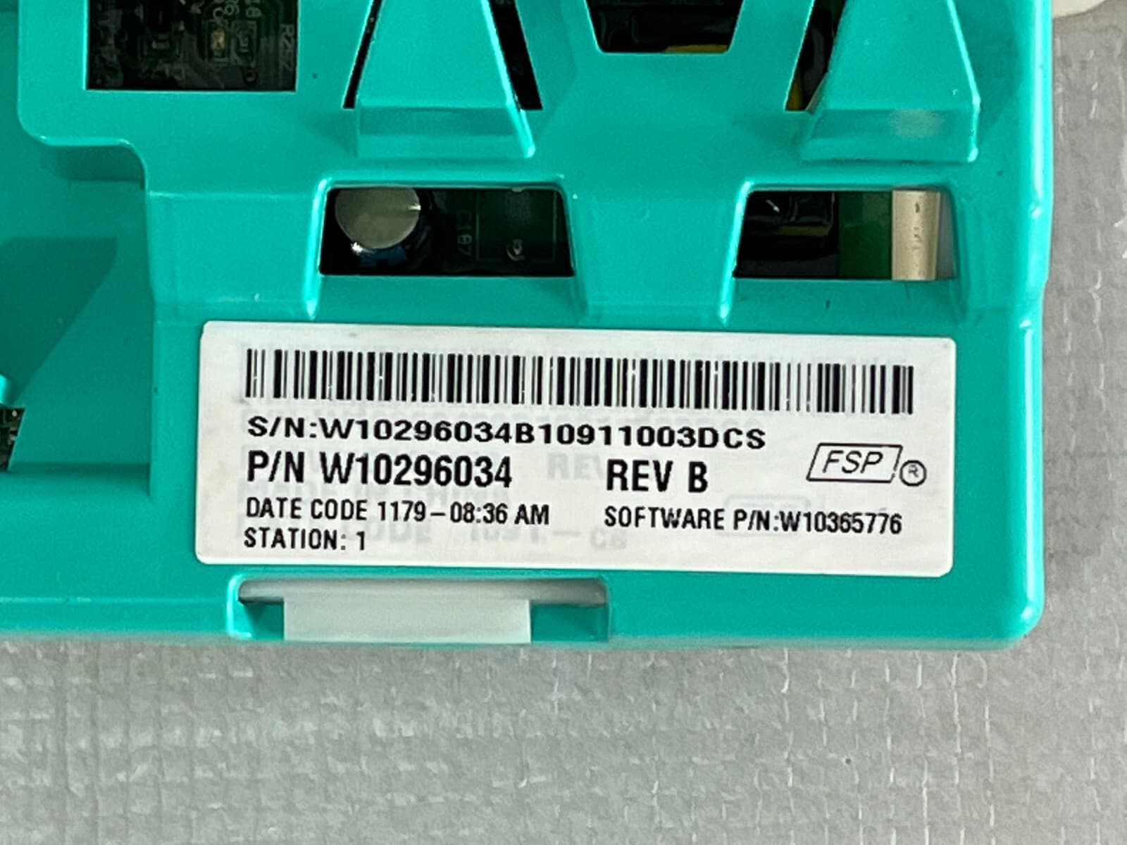 Genuine Whirlpool Electronic Control Board  W10296034 — thumbnail 3