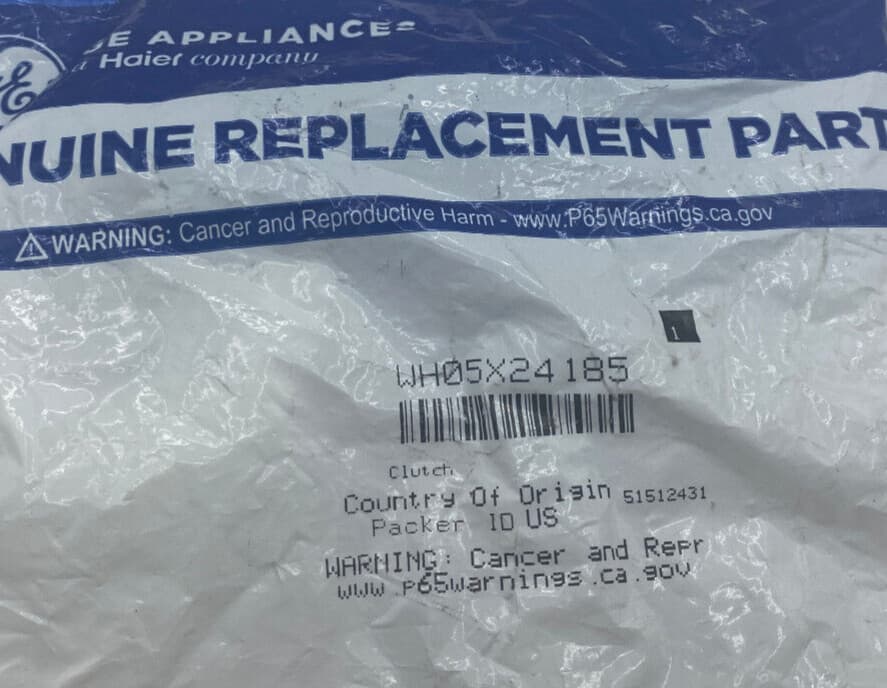 New Genuine GE Washer Clutch WH05X24185 — thumbnail 2