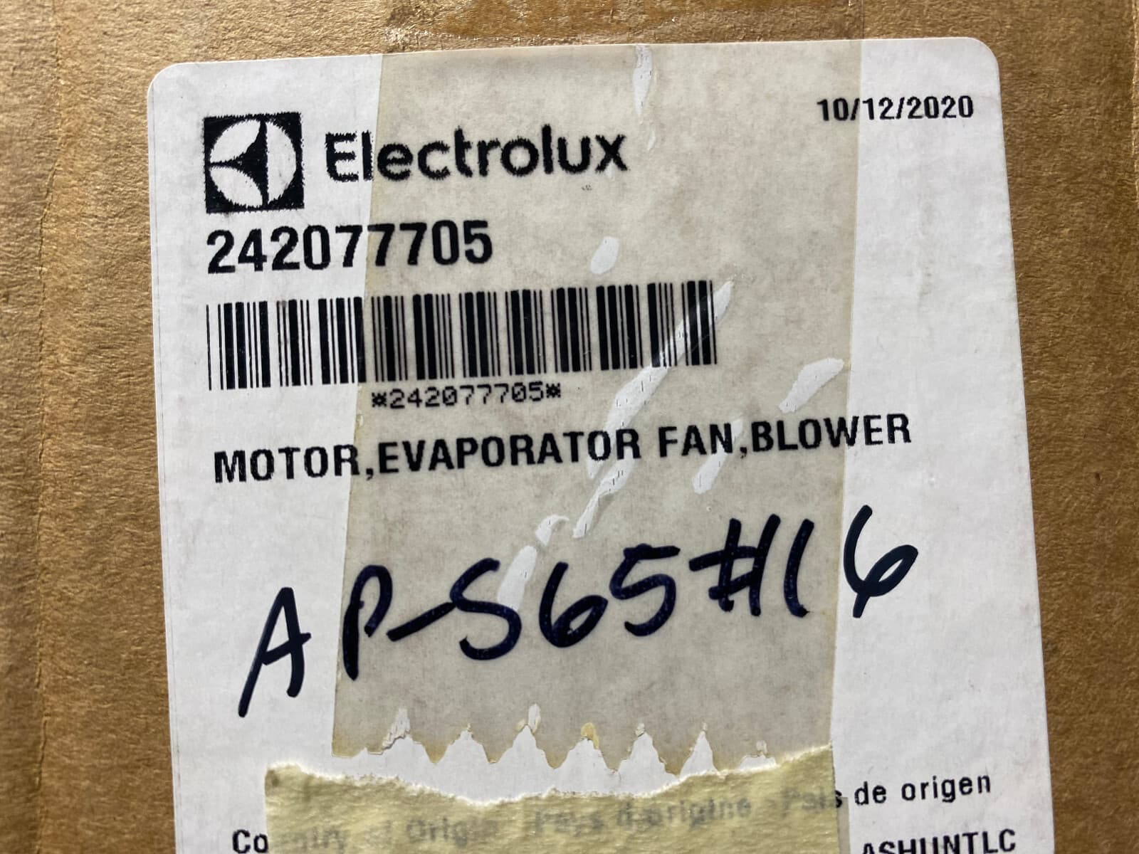 NEW Genuine Frigidaire Refrigerator Evaporator Fan Motor 242077705 — thumbnail 10