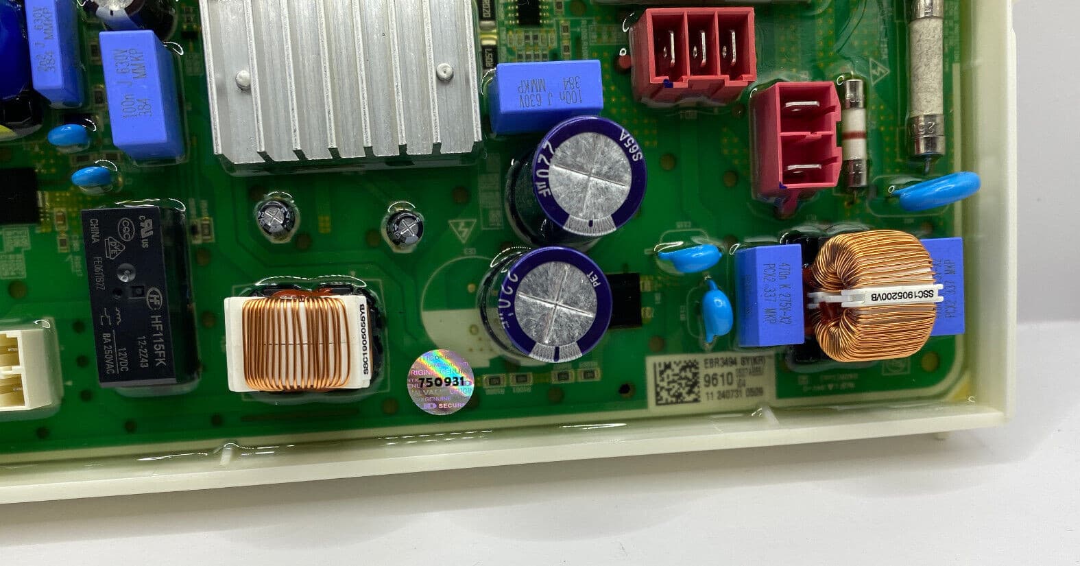 New Genuine OEM LG Washer PCB Assembly, Main EBR34949610 — thumbnail 2