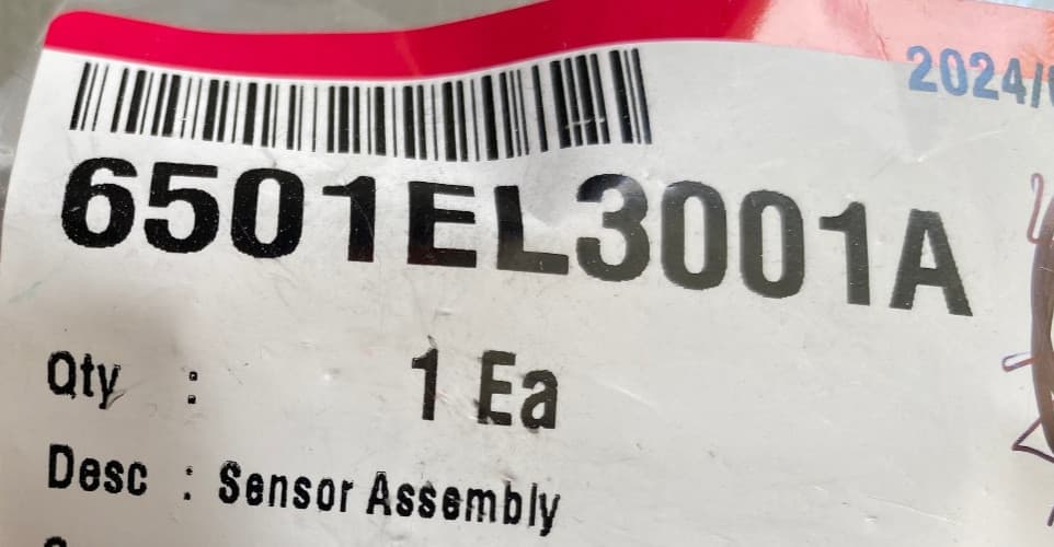 6501EL3001A OEM LG Igniter Sensor New Genuine — thumbnail 3