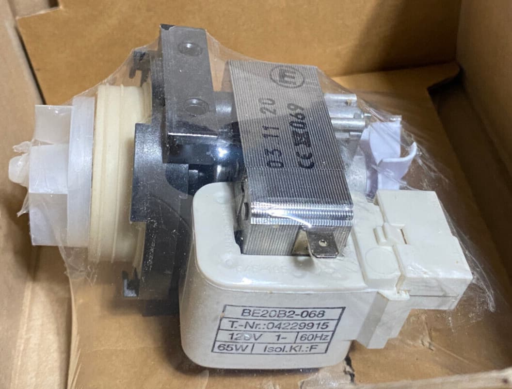 New Genuine OEM  Miele Dishwasher Drain Pump 4229915 — thumbnail 3