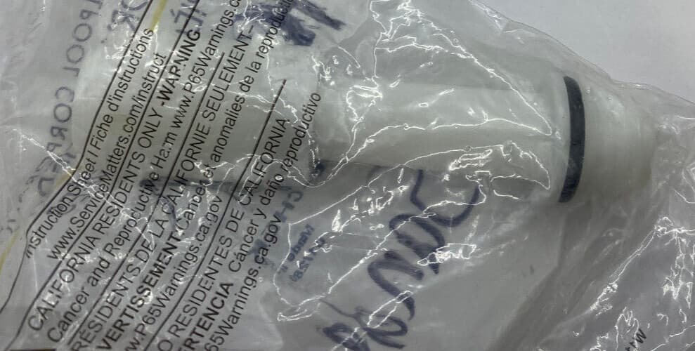 New Genuine OEM  Whirlpool Dishwasher Check Valve 675238 — thumbnail 2