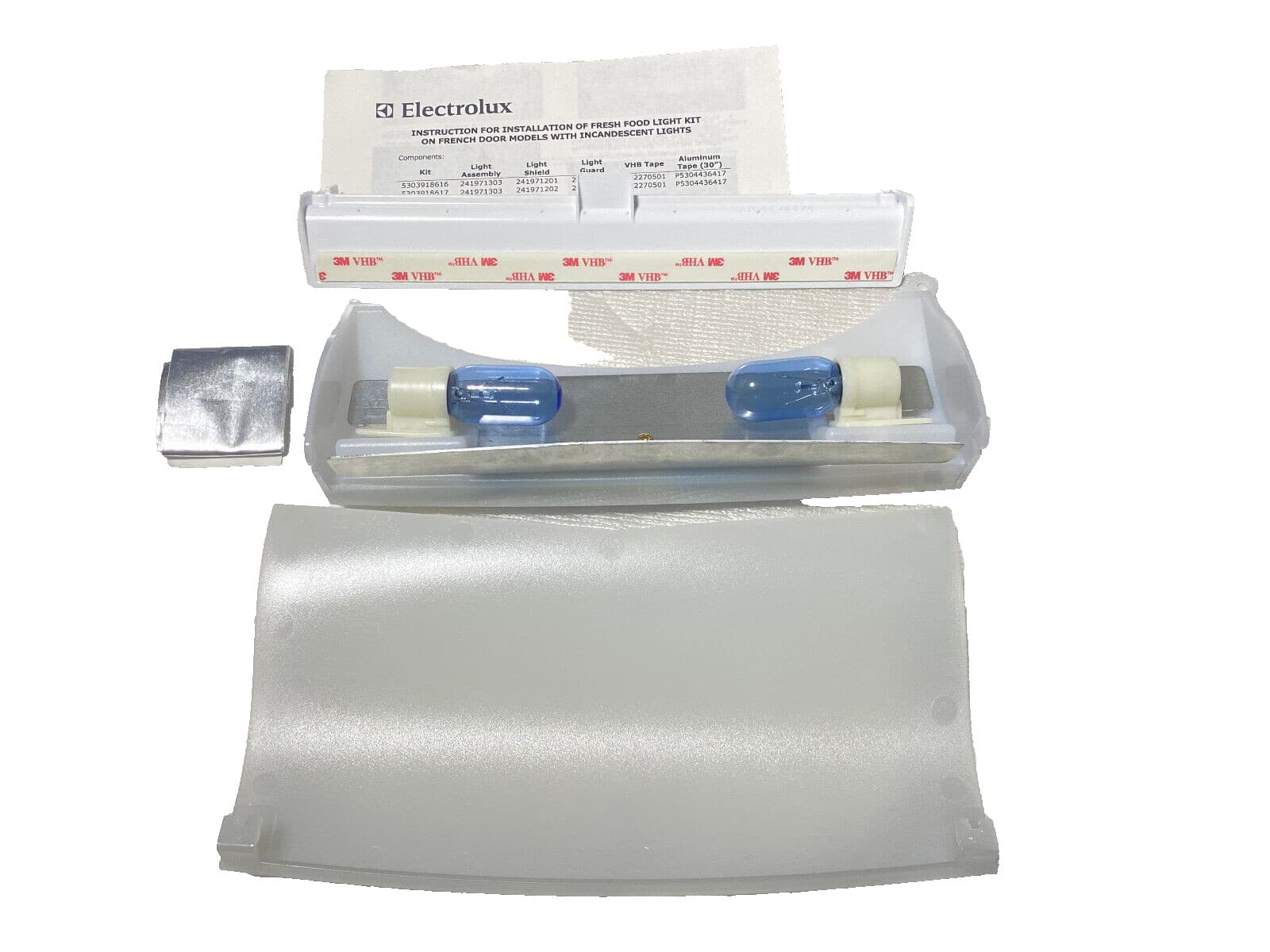 New Genuine Frigidaire Refrigerator Frig Fd Ff Light Shiel 5303918617 — thumbnail 3