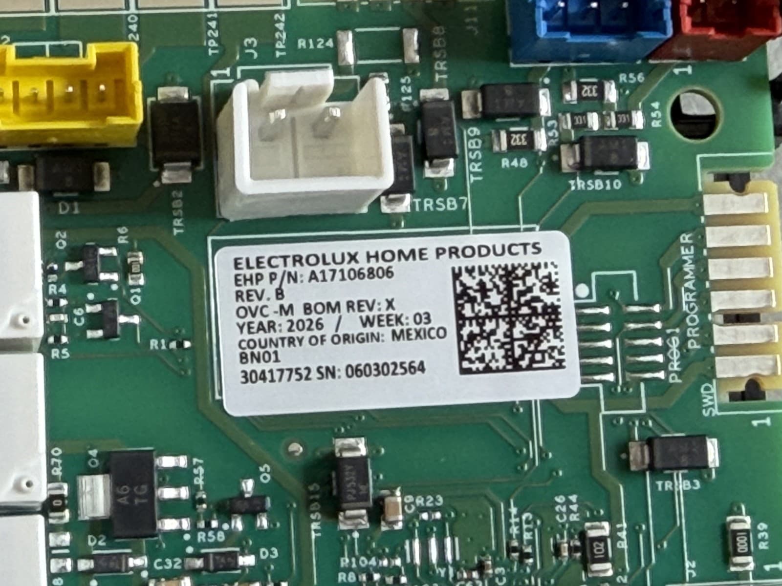 140171068061  Frigidaire Range Control Board  New Genuine — thumbnail 2
