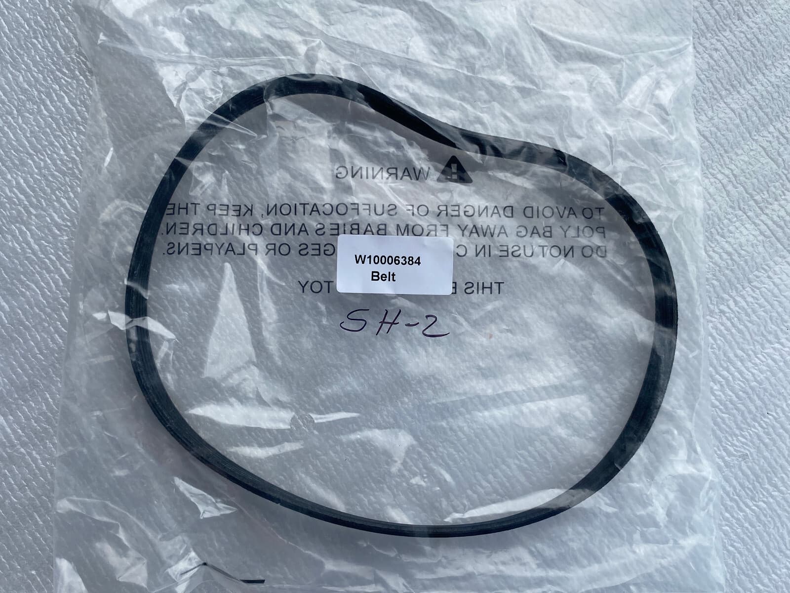 New Whirlpool  Drive Belt W10006384