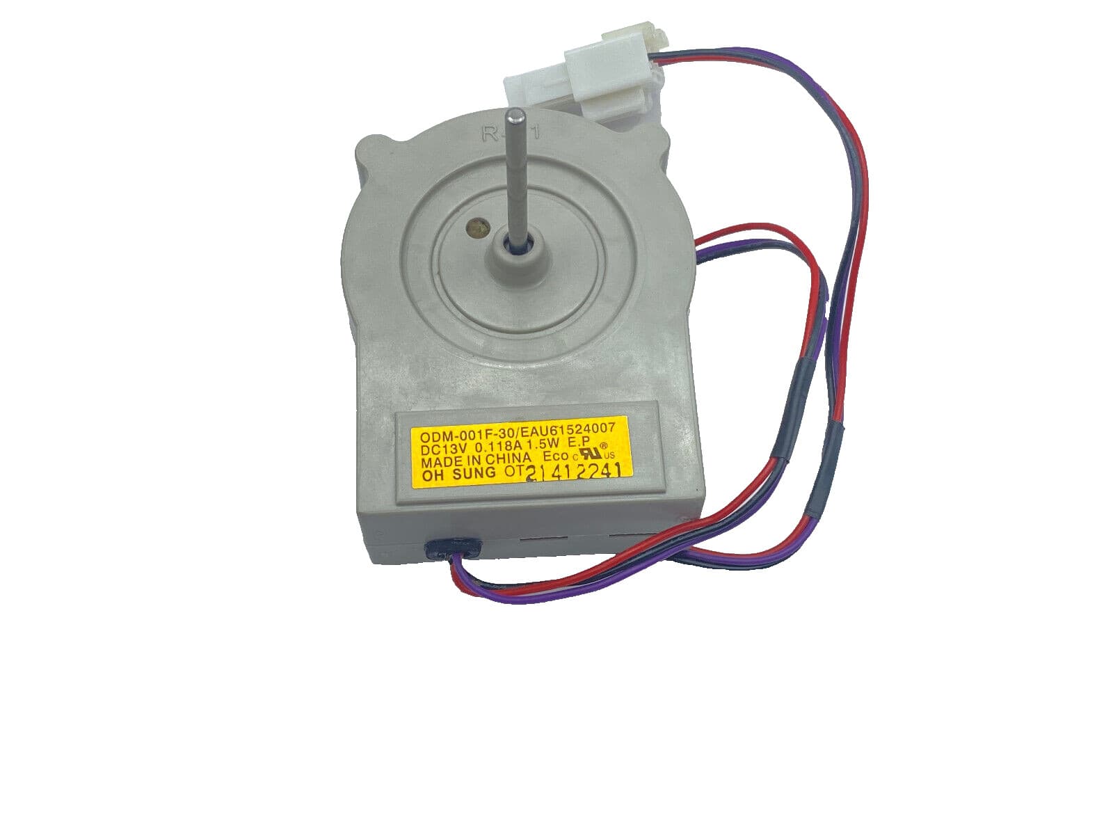 New Genuine LG Refrigerator Evaporator Fan Motor  EAU61524007 — thumbnail 4