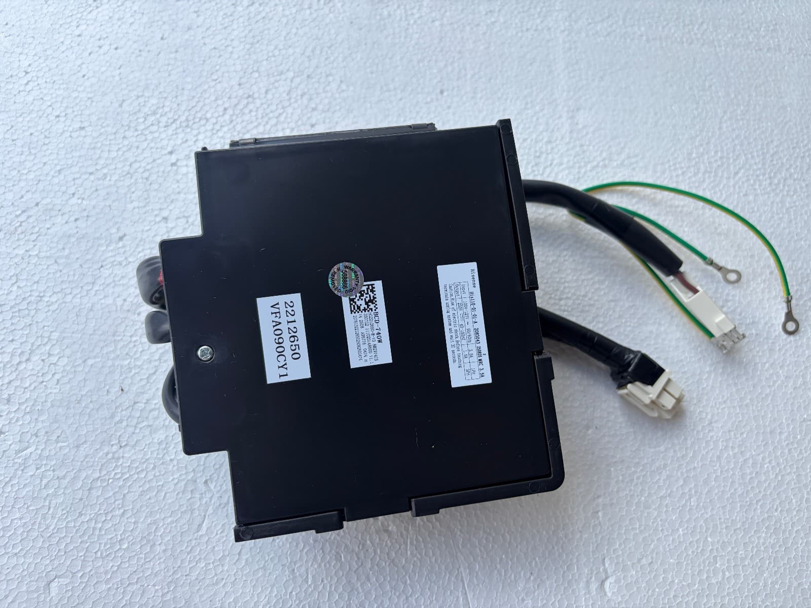 K2212650  Hisense Refrigerator Electric Controller Inverter Board New Genuine — thumbnail 3