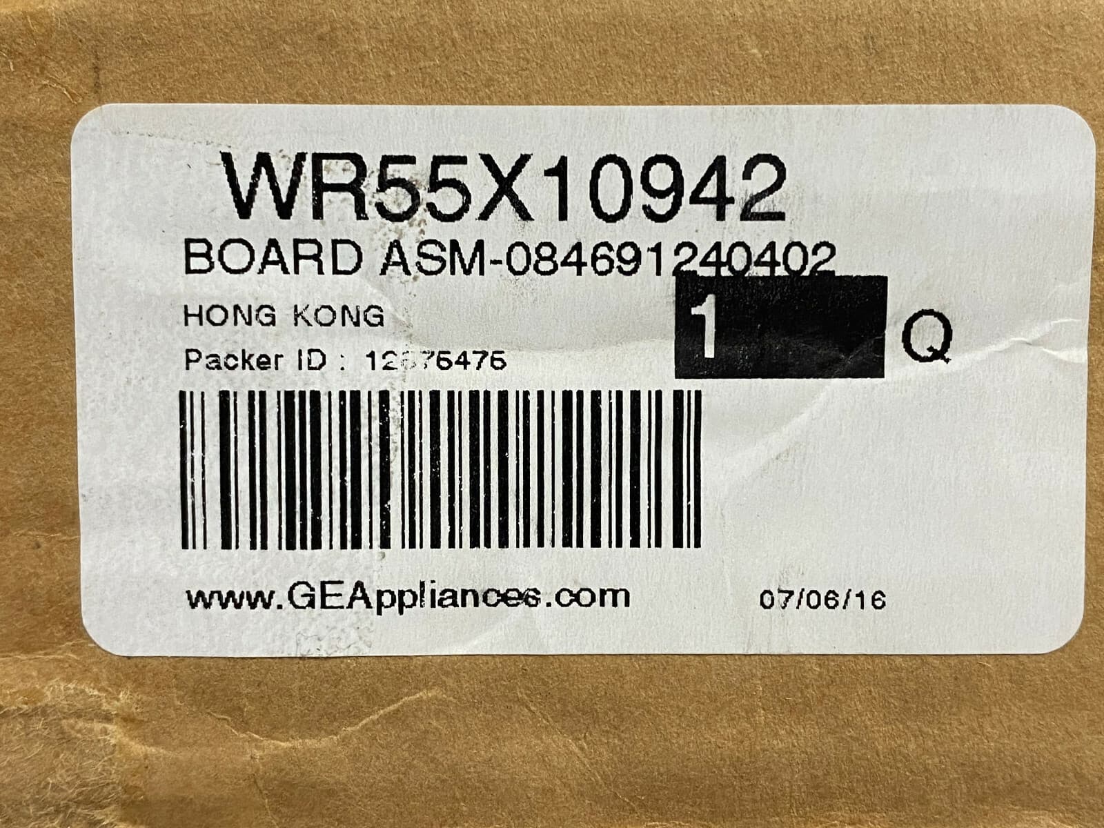 WR55X10942 OEM GE Refrigerator Electronic Control Board New Genuine — thumbnail 14