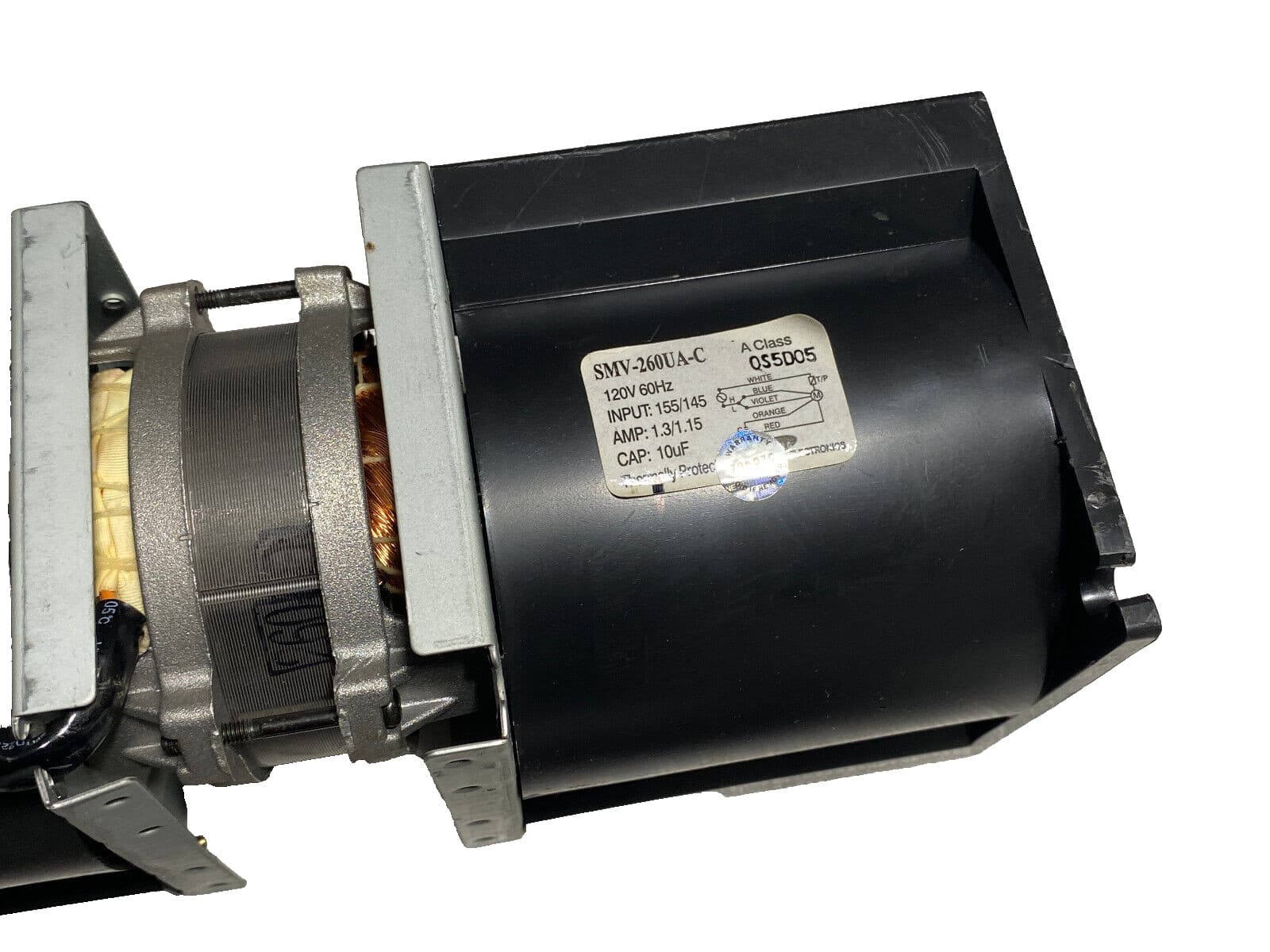 Genuine OEM GE Microwave Vent Motor Assembly WB26X10191 — thumbnail 2