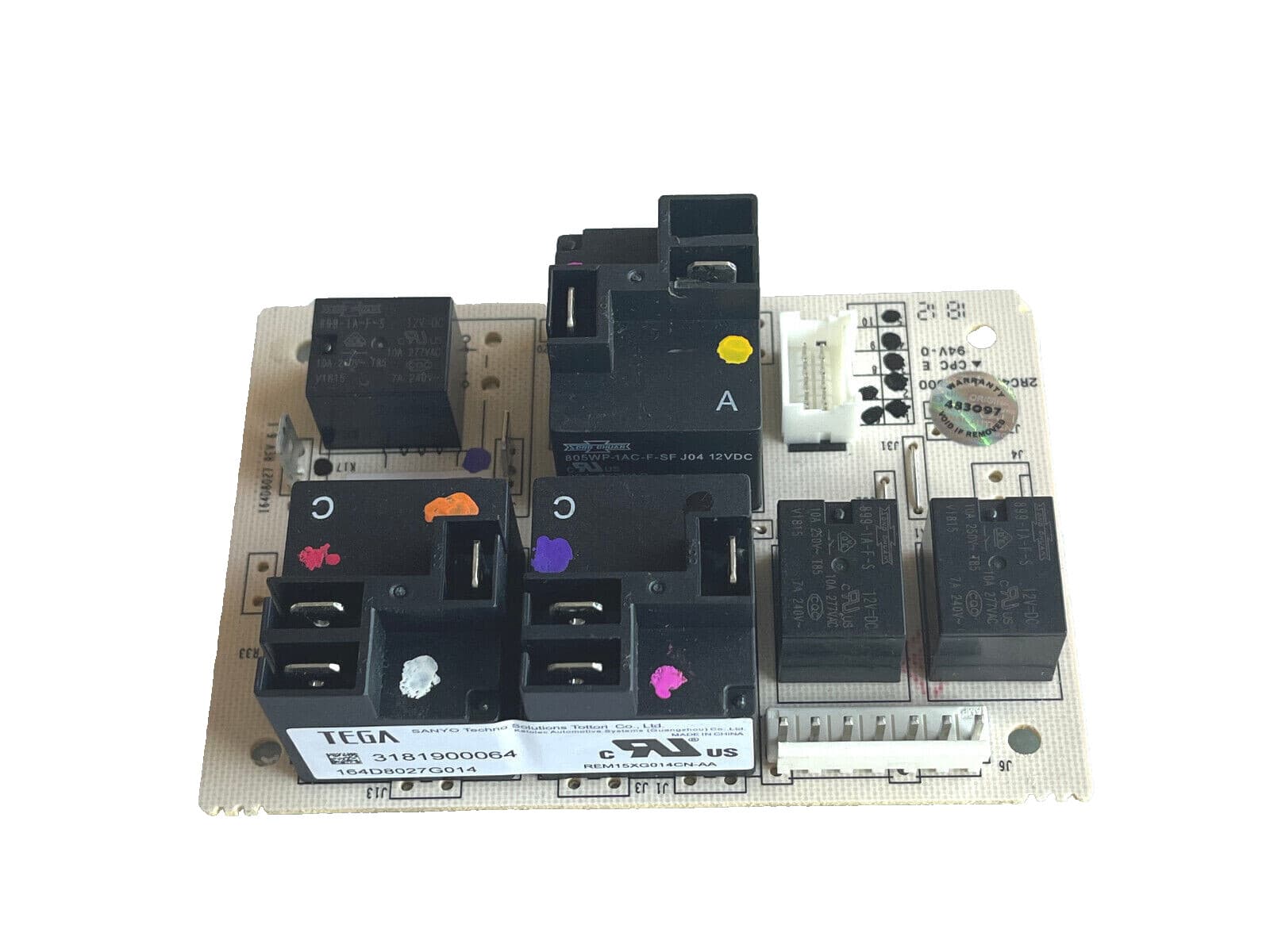 Genuine GE Range Relay Daughter Board WB27X29201