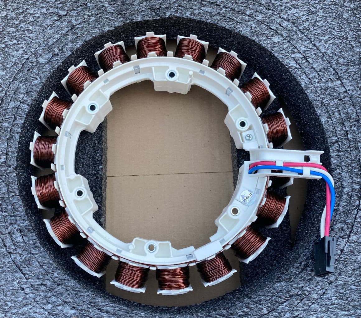 New Genuine OEM Whirlpool Washer Motor Stator W11195971 — thumbnail 2
