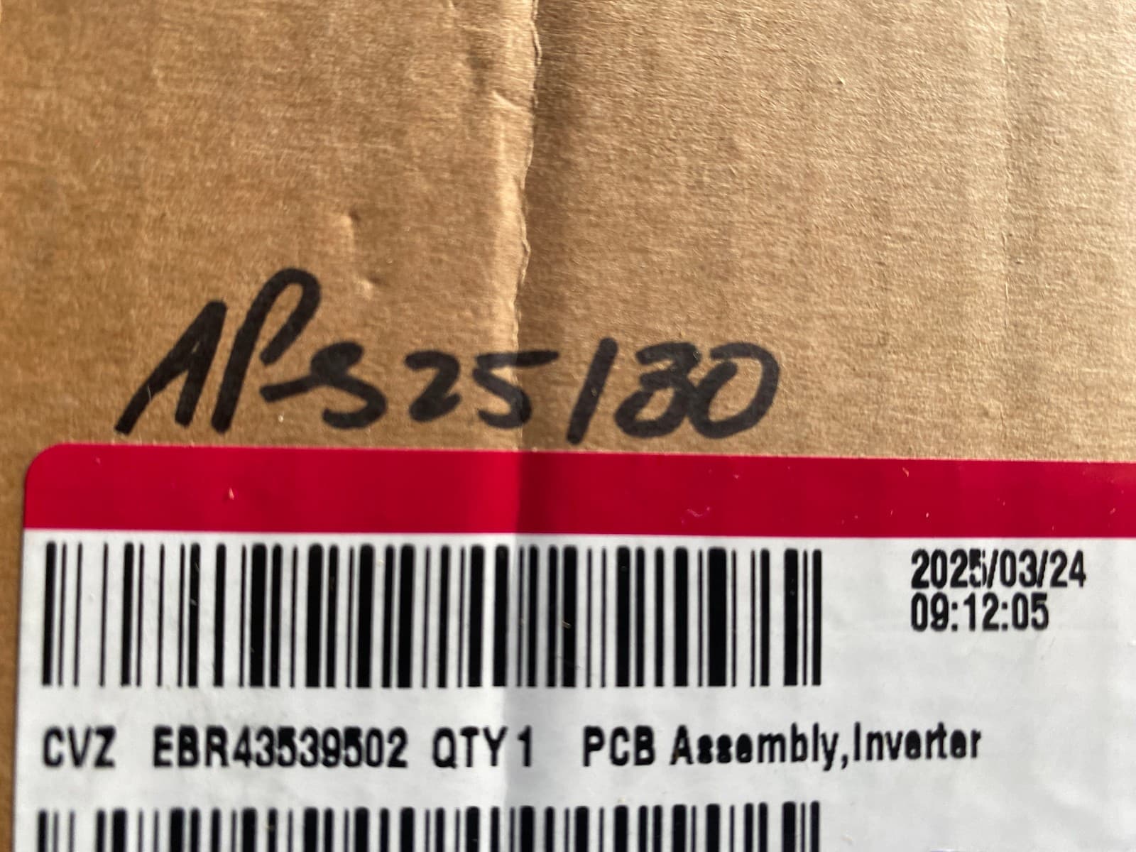 EBR43539502  LG New Genuine OEM  Range Pcb Assembly  Inverter Fits LSIL6332FE — thumbnail 4