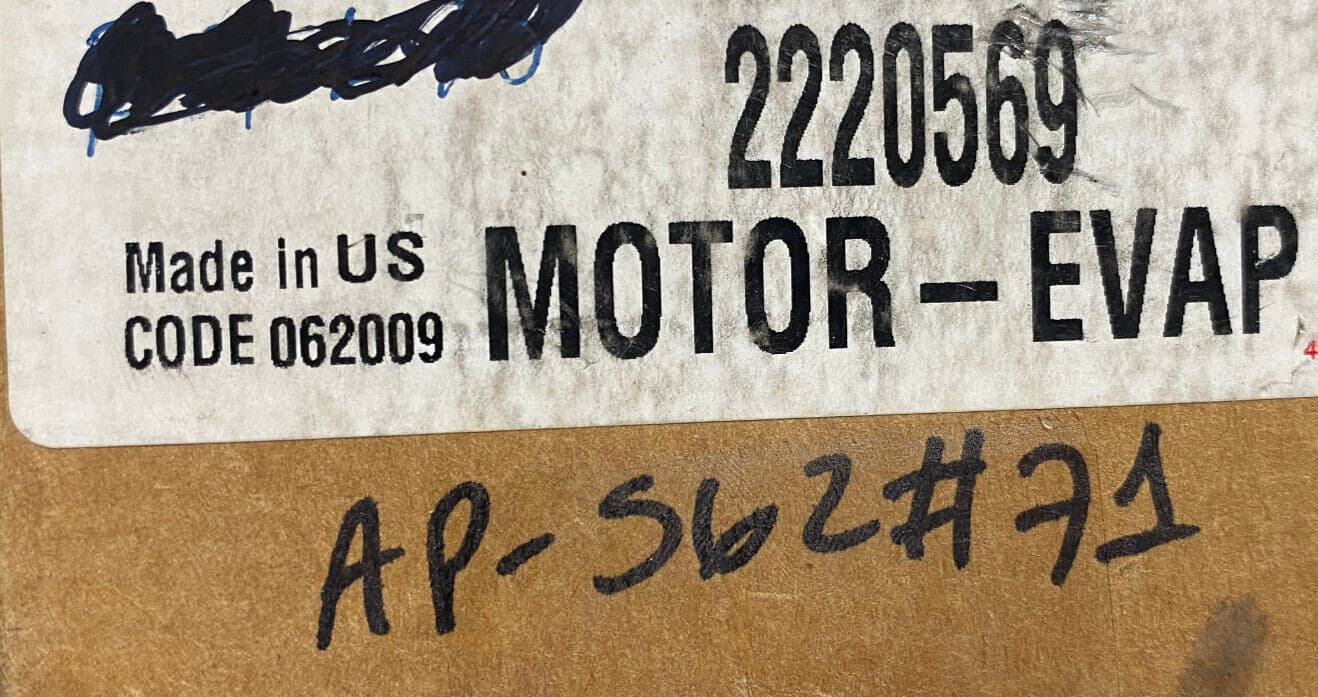 2315549 OEM Whirlpool Refrigerator Evaporator Fan Motor  New Genuine — thumbnail 4
