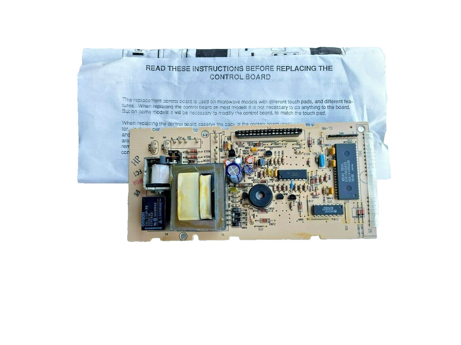 Genuine OEM Frigidaire Microwave Oven Control Board 317019501