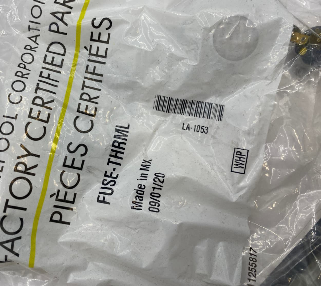 LA-1053  OEM  Whirlpool  Dryer Thermal Fuse Kit NEW Genuine — thumbnail 6