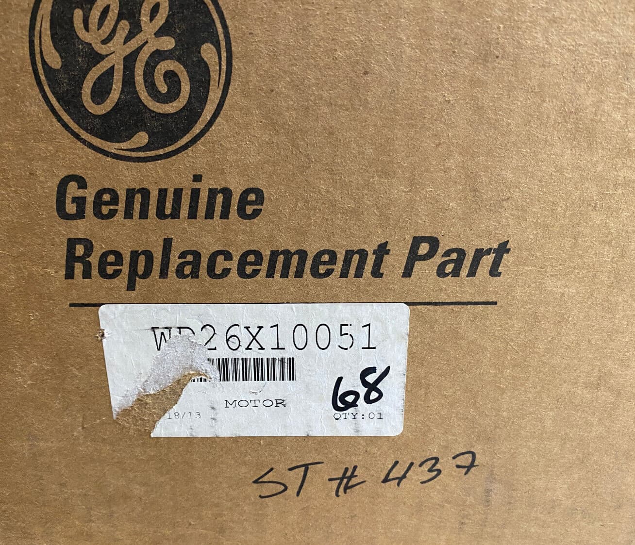 New Genuine OEM GE Dishwasher Pump and Motor WD26X10051 — thumbnail 5