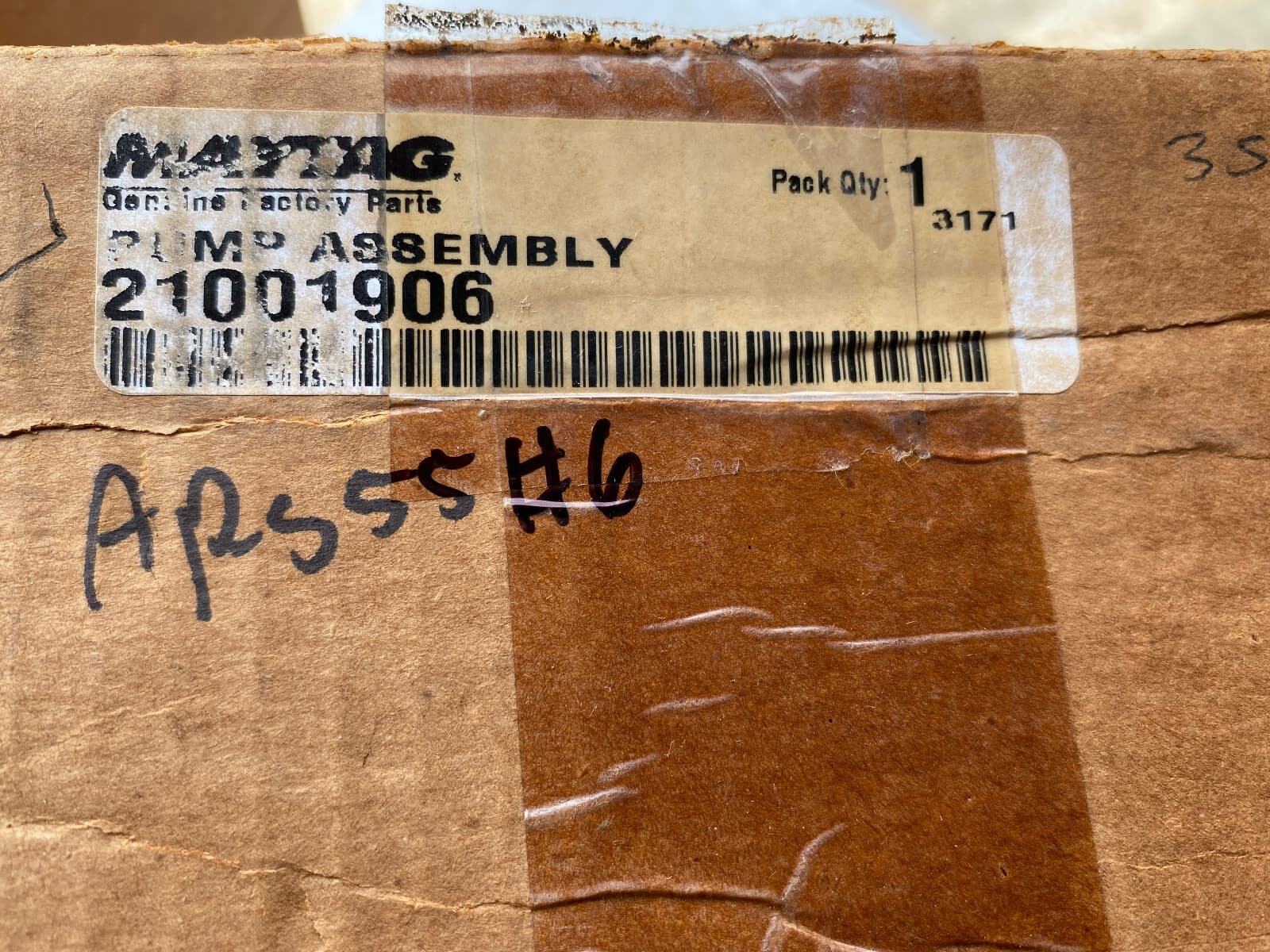 New Genuine MAYTAG Drain Pump Assembly 21001906 — thumbnail 5