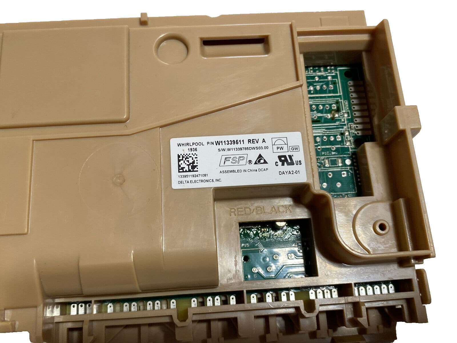 Genuine Whirlpool Dishwasher Control Board W11339511 — thumbnail 2