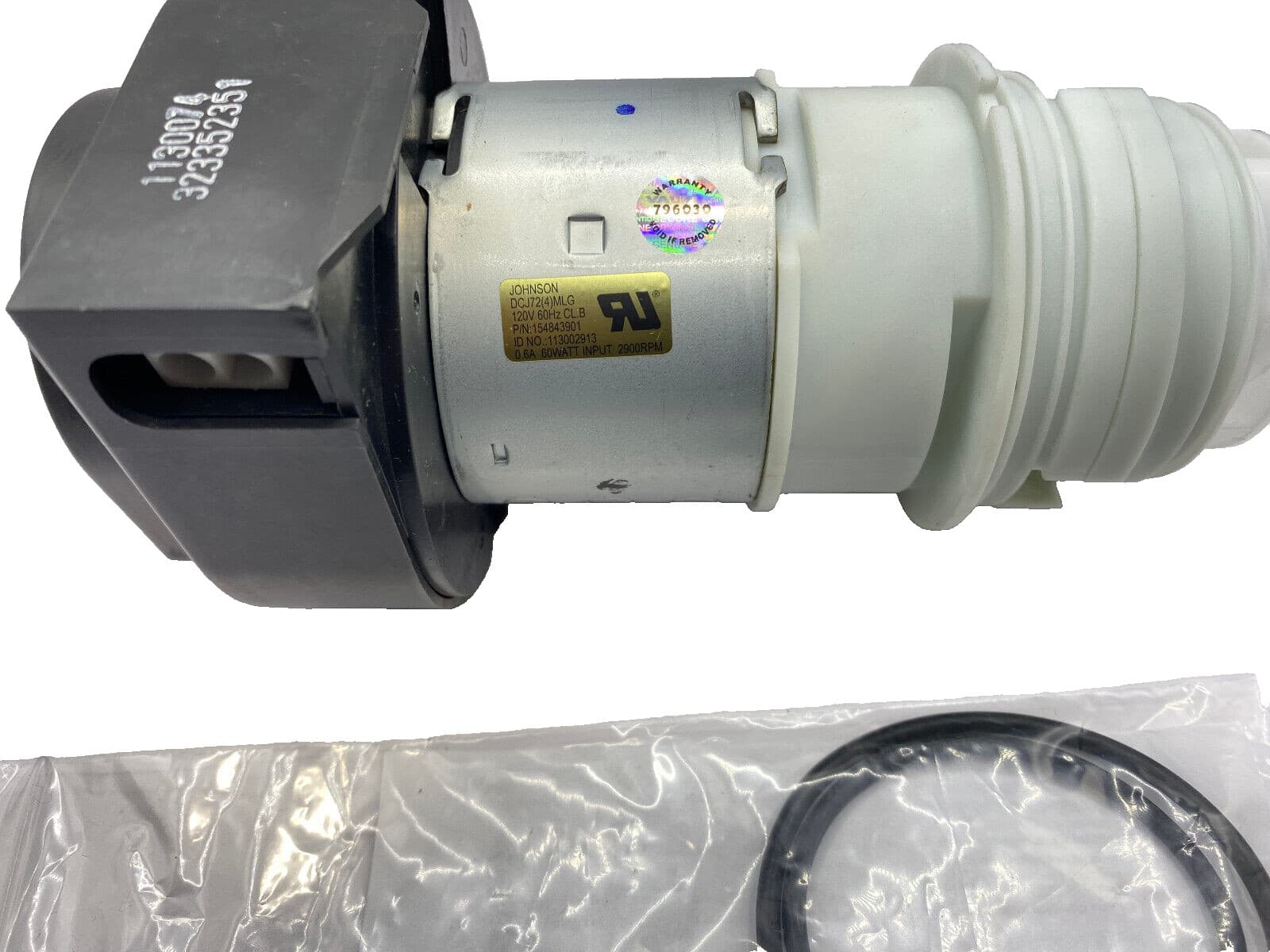 New Genuine OEM Frigidaire Dishwasher Circulation Pump Motor Kit 154844301 — thumbnail 2