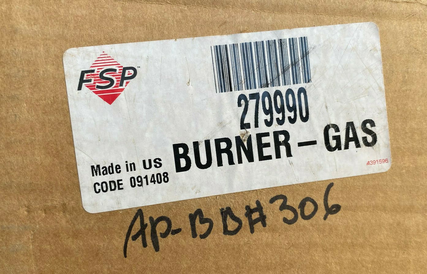 New  Genuine OEM Whirlpool Gas Dryer  Burner-Gas 279990 — thumbnail 5