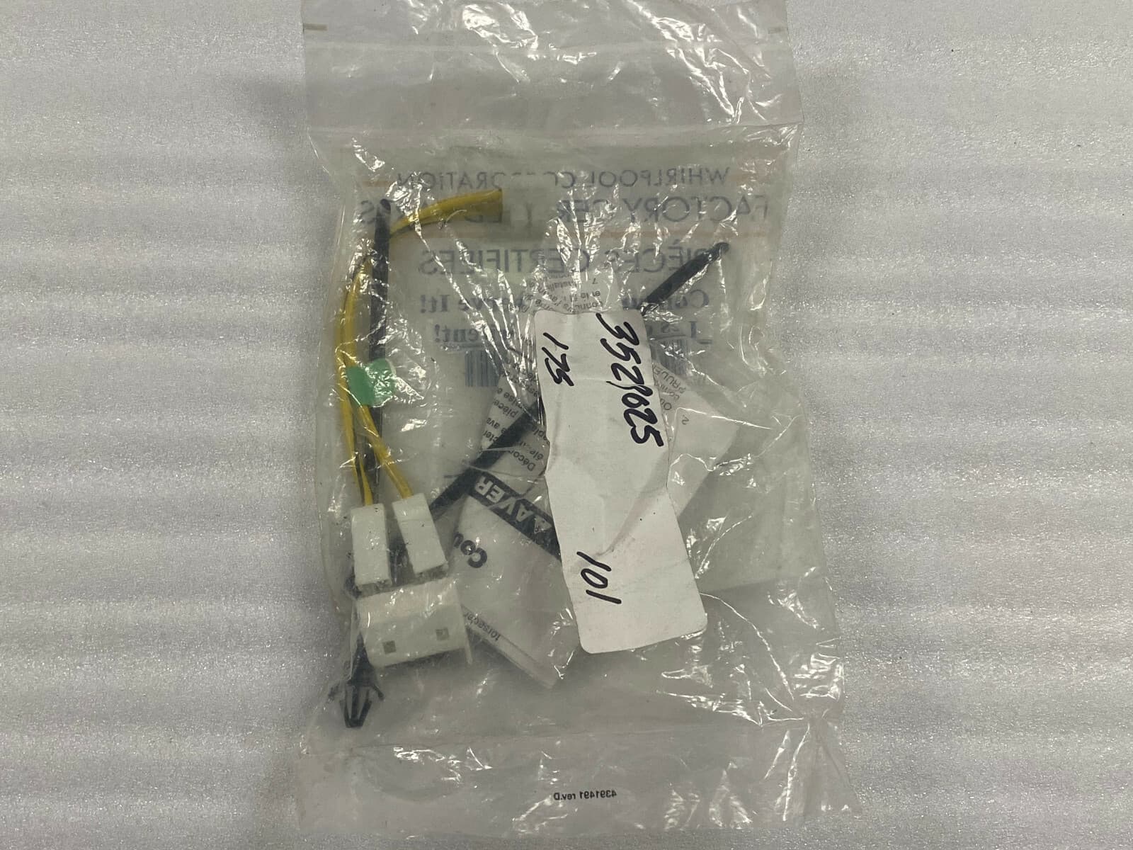 8193762 OEM Whirlpool Dishwasher Thermal Fuse Kit NEW — thumbnail 3