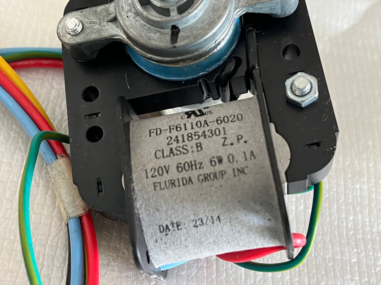 Genuine OEM Frigidaire Refrigerator Evaporator Fan Motor 241854301 — thumbnail 13