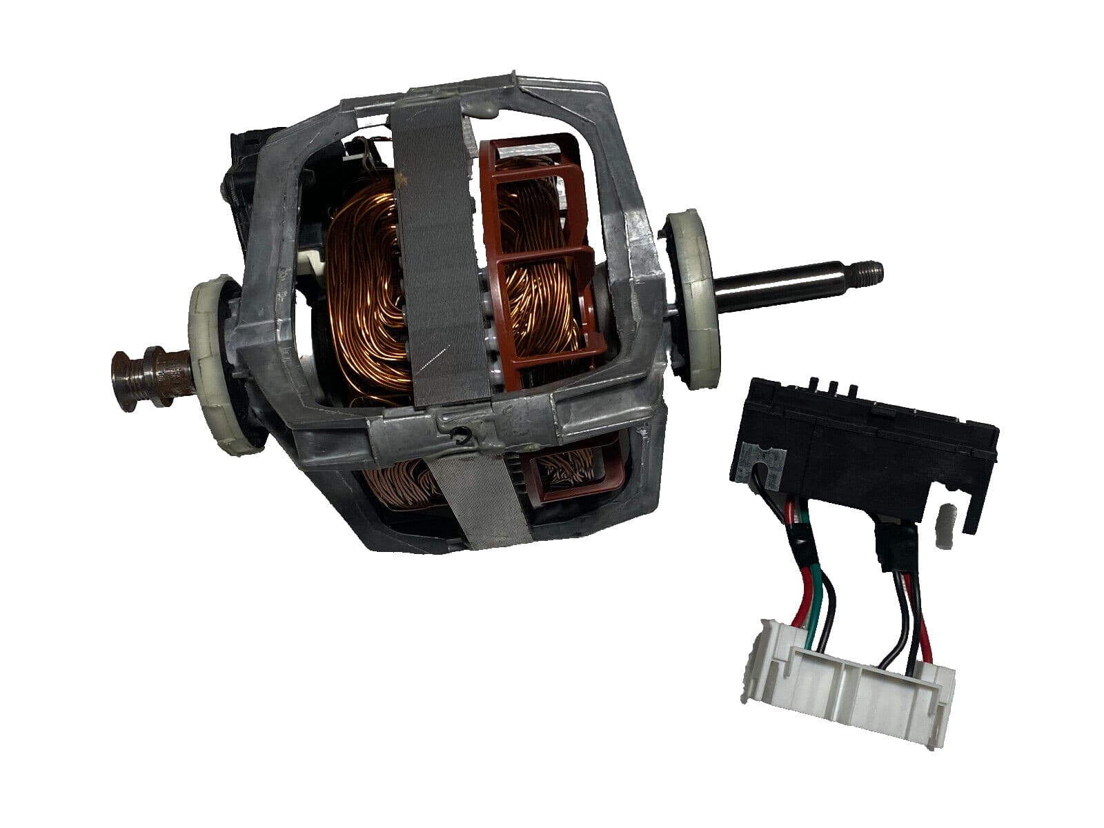 Genuine GE Dryer Motor & Pulley Assembly WE17X22216 — thumbnail 4