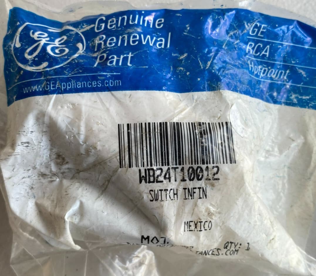 New Genuine OEM GE Range Switch Infinite JBP79WB4WW WB24T10012 — thumbnail 4