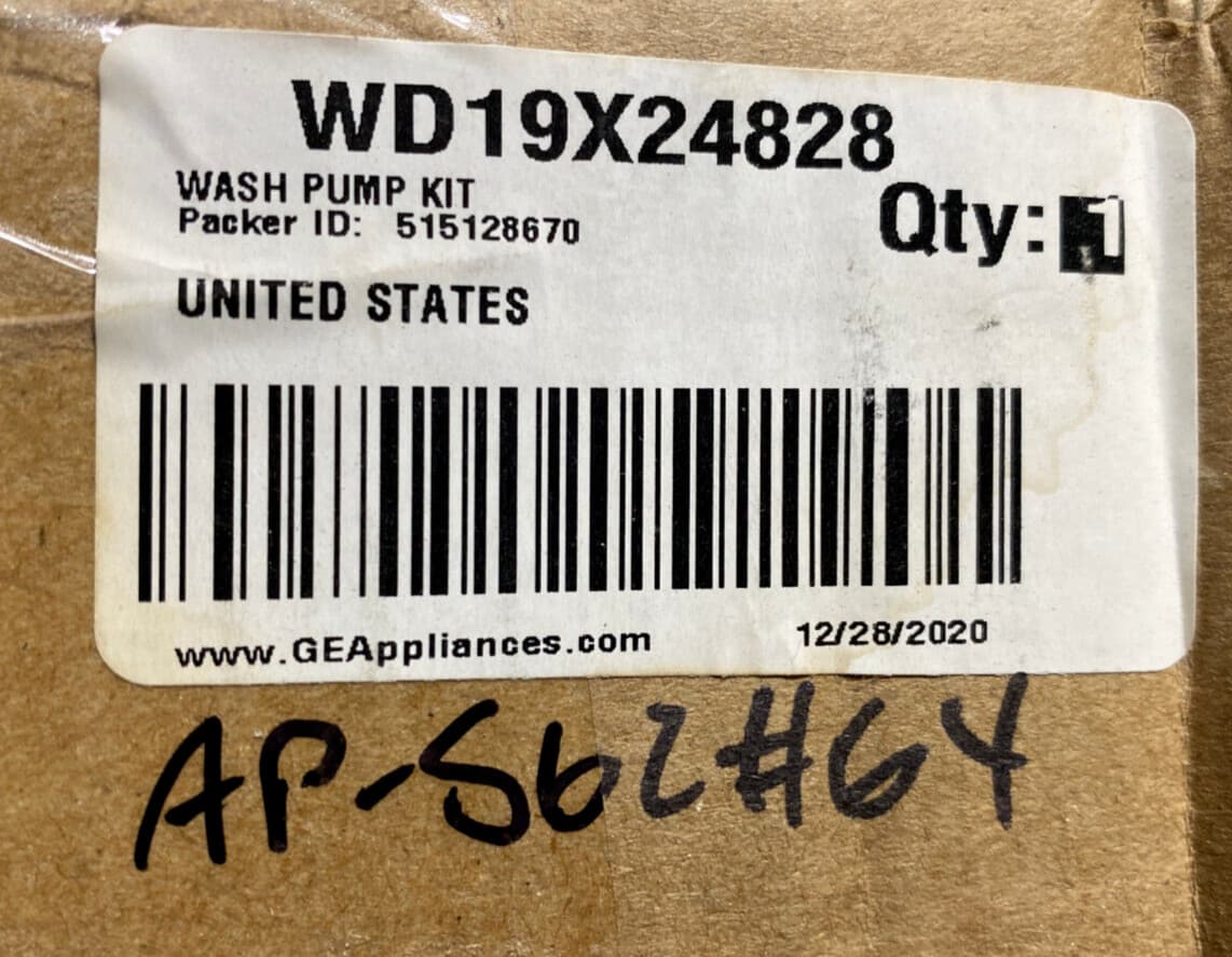 New Genuine OEM GE Dishwasher Circulation Pump Assembly Kit WD19X24828 — thumbnail 5