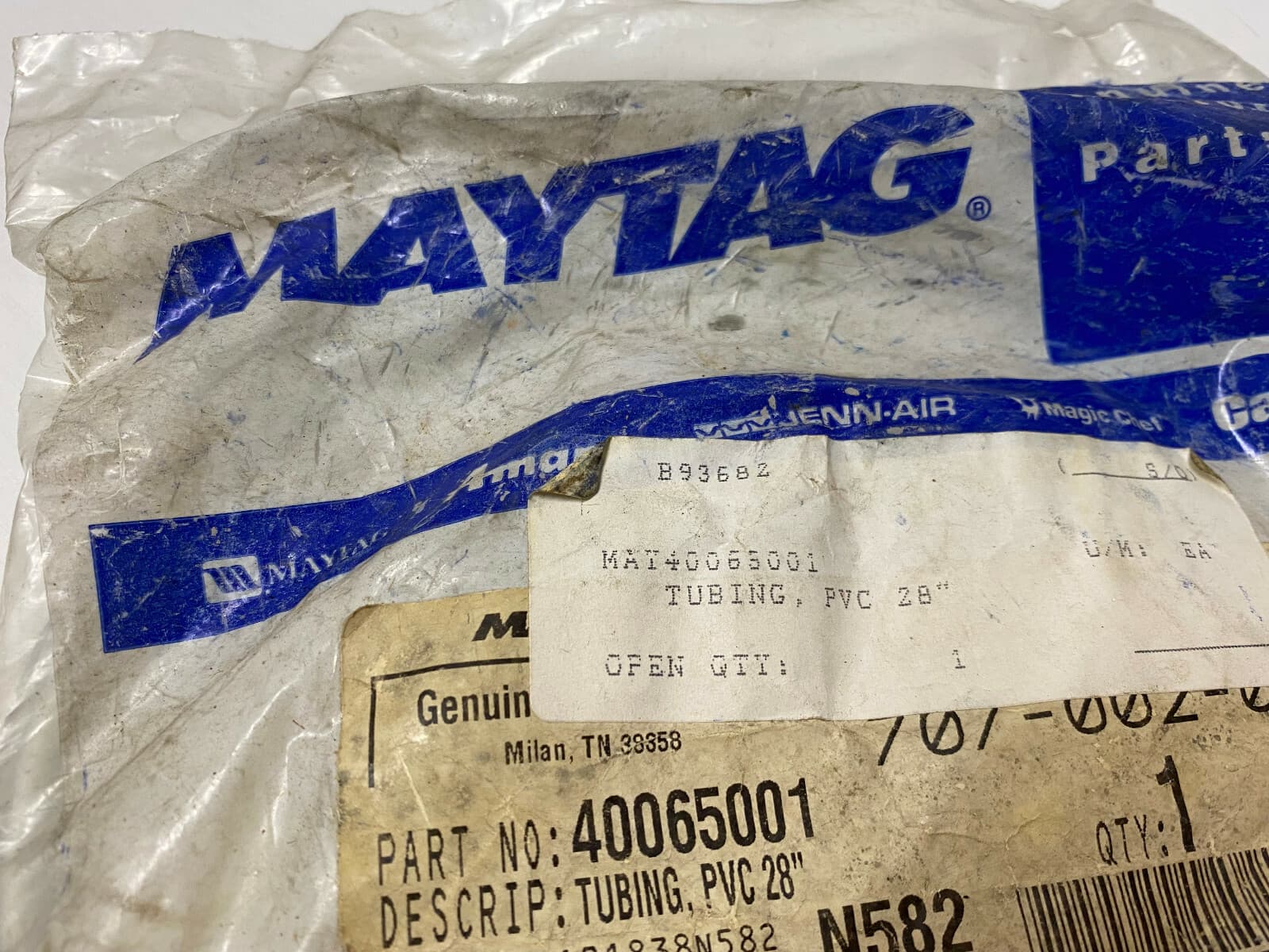 OEM MAYTAG Washer Pressure Switch Hose 40065001 — thumbnail 2