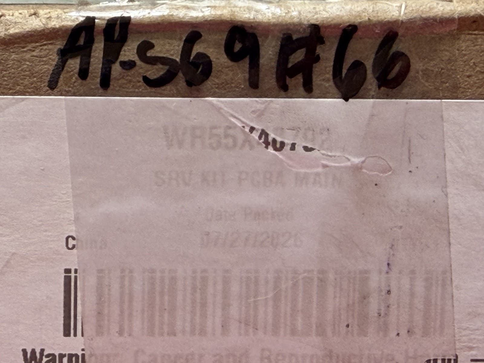 WR55X48792  GE Refrigerator Main Control Board OEM New Genuine — thumbnail 4