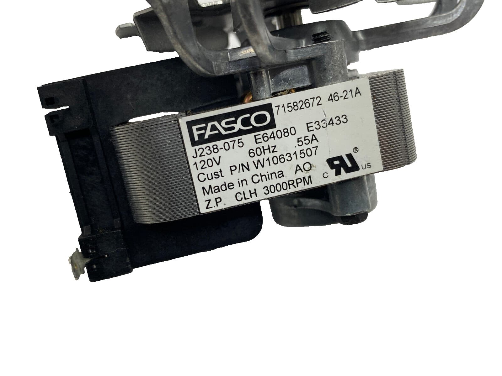Genuine OEM Whirlpool Range Convection Fan Assembly W10631507 — thumbnail 2