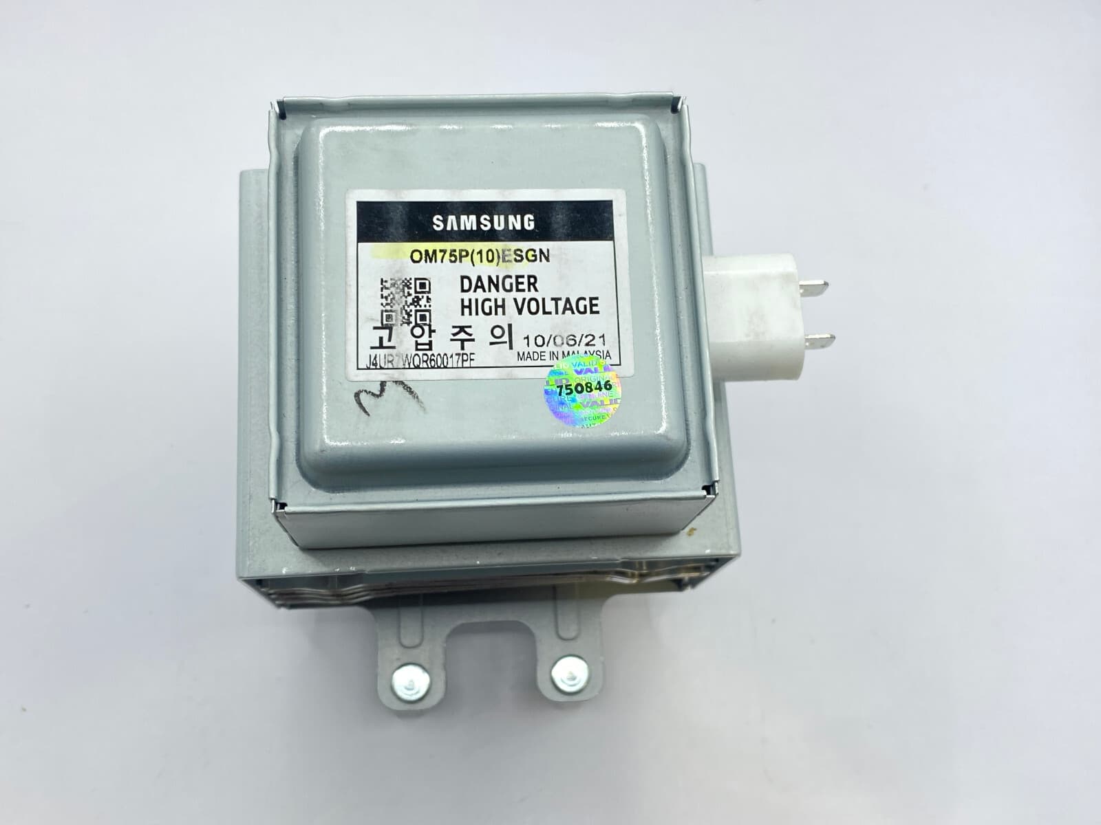 WB27X10880 OEM GE  Microwave Magnetron  New Genuine — thumbnail 6