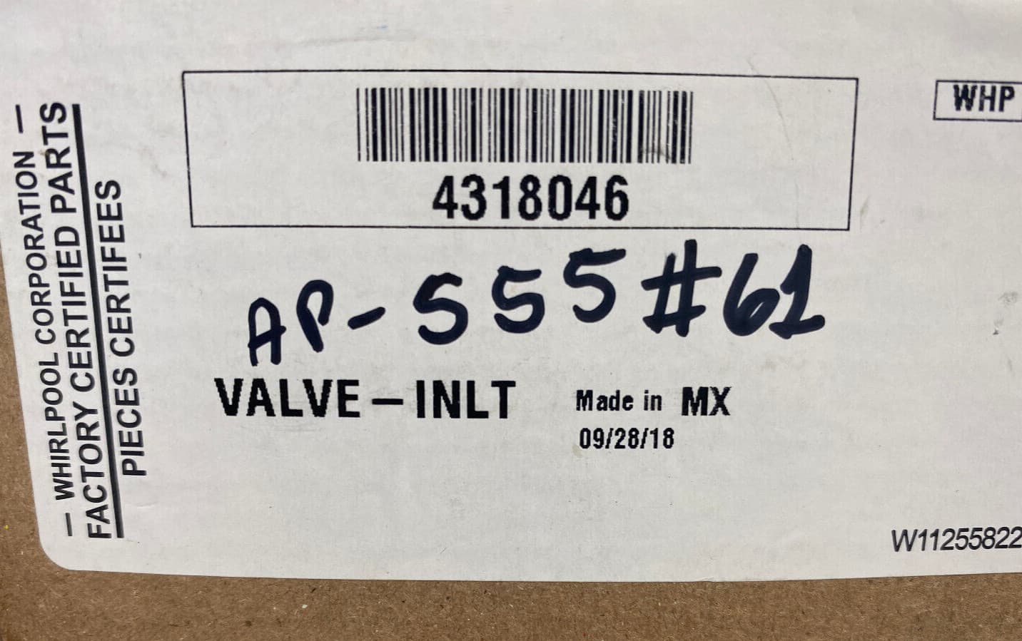 4318046  NEW OEM Genuine Whirlpool Refrigerator Water Inlet Valve Kit — thumbnail 12