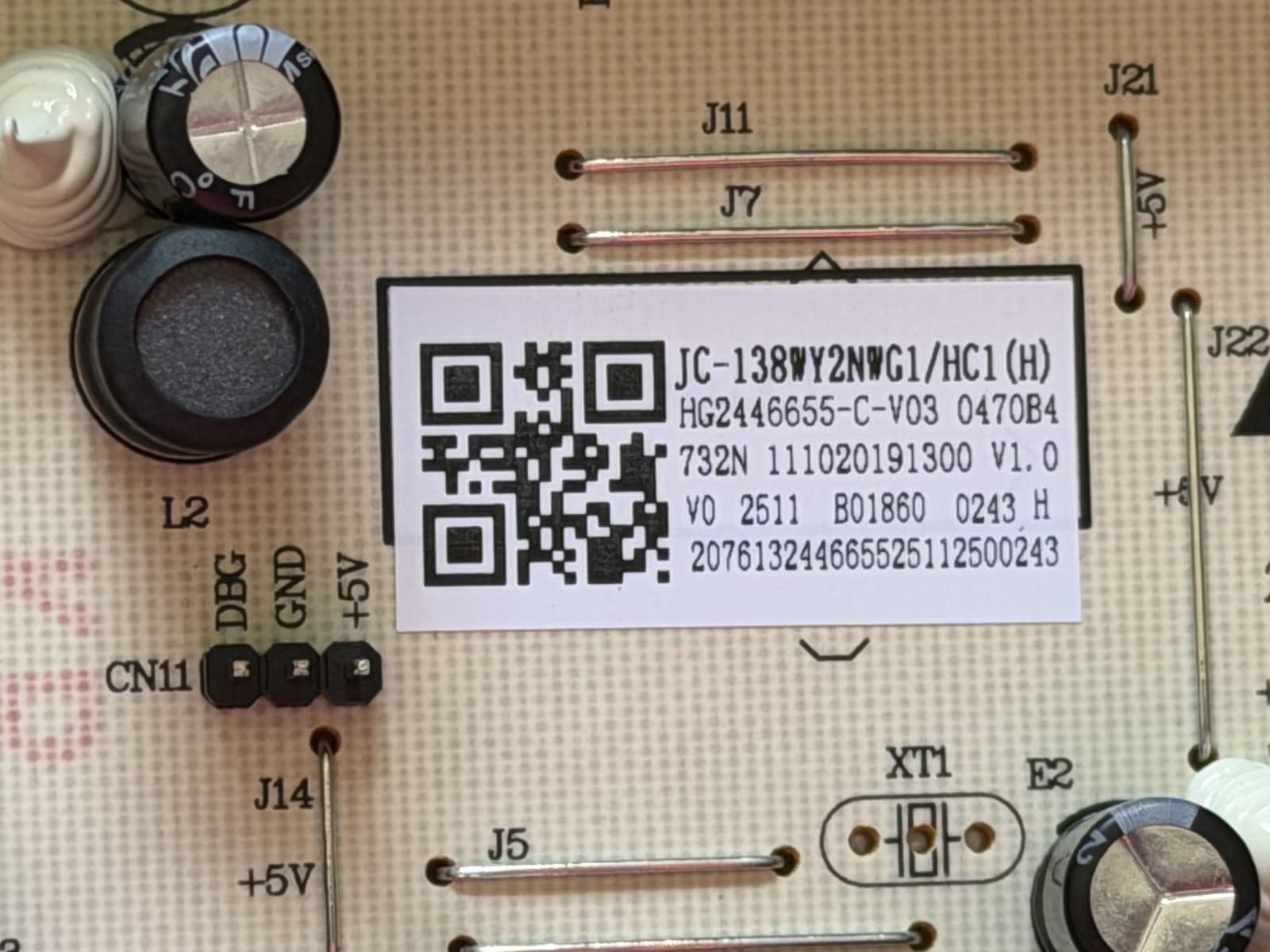 K2342839 Hisense Control Board OEM New Genuine — thumbnail 2