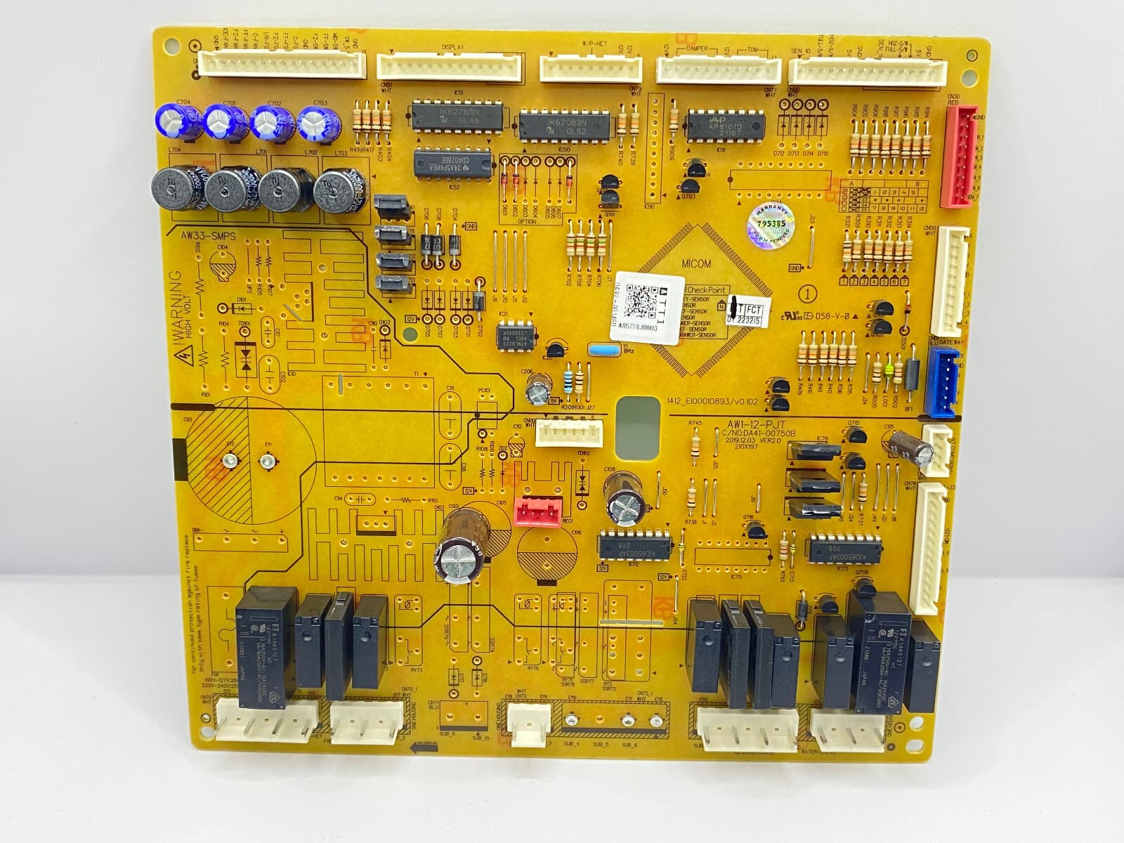 Genuine OEM Samsung Refrigerator Control Board DA92-00146D