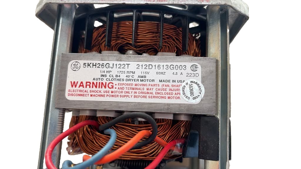 WE17M37 OEM GE  Dryer Drive Motor NEW Genuine — thumbnail 3