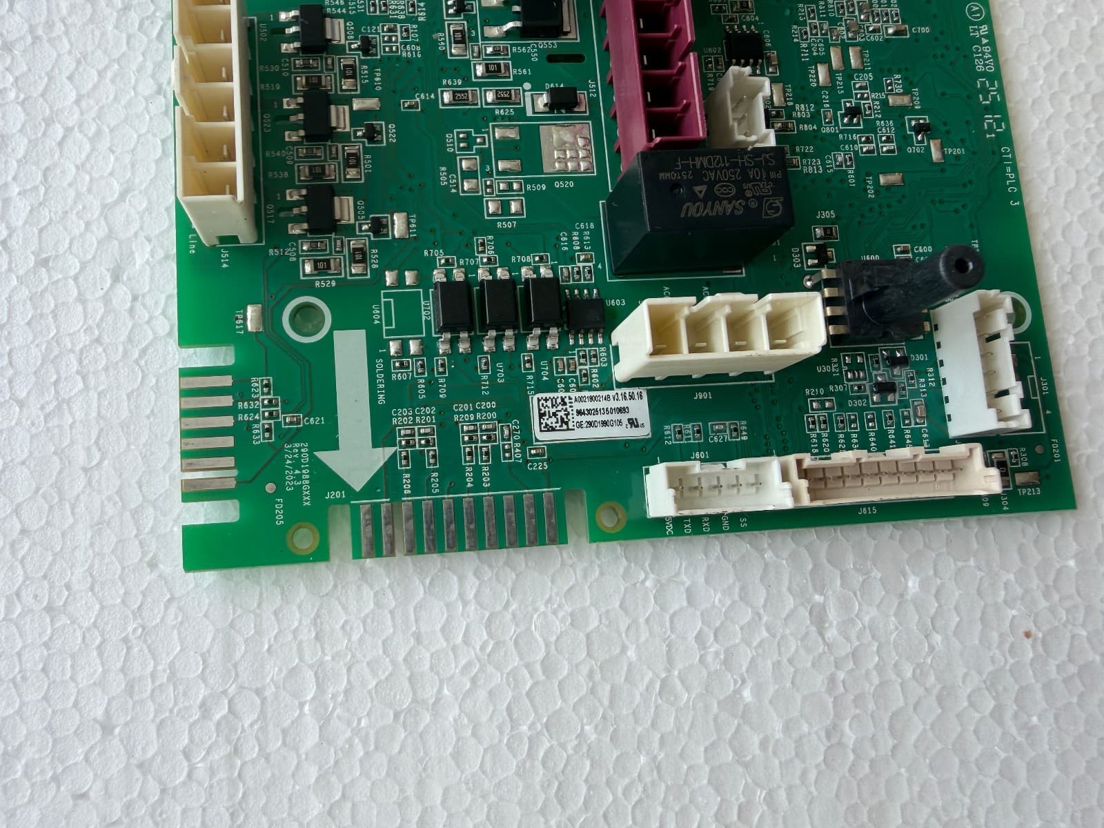 WH22X37840  GE Washing Machine Control Board New OEM  Genuine — thumbnail 3