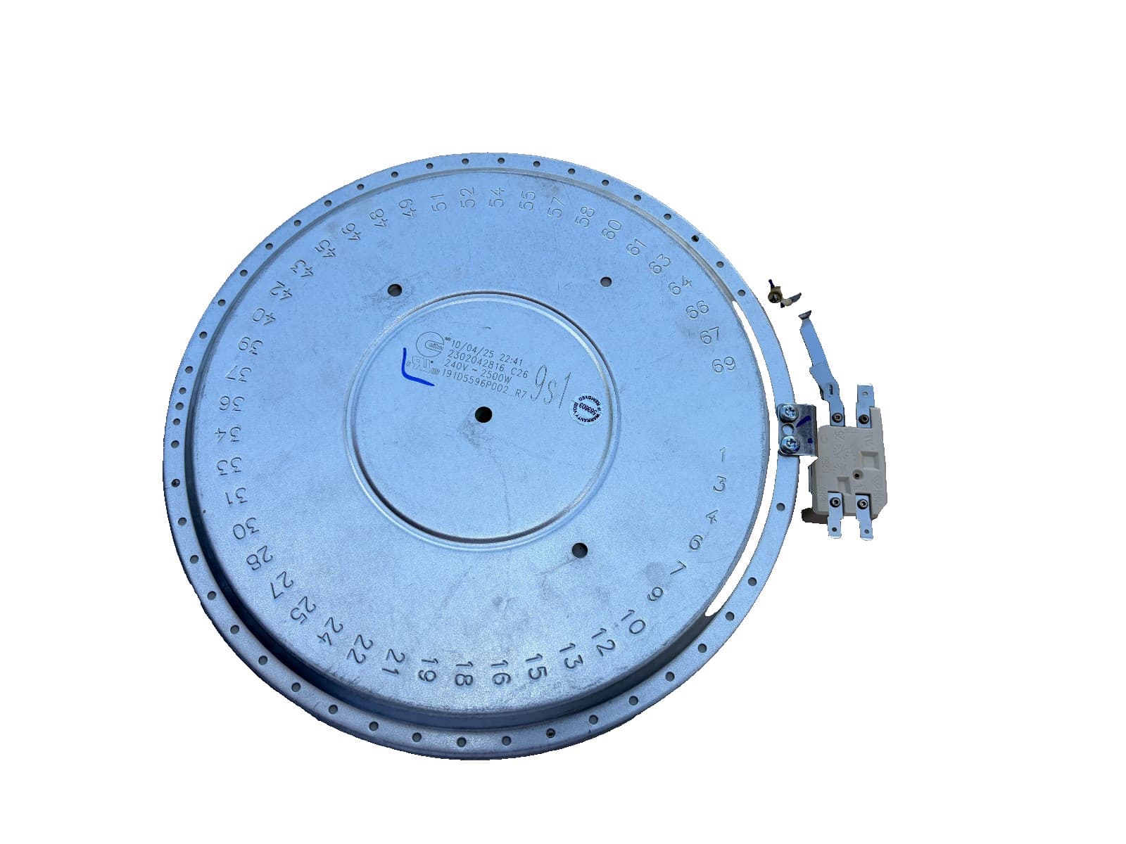 WB30T10136 OEM GE Cooktop 8" Dual Radiant Surface Element New Genuine — thumbnail 2