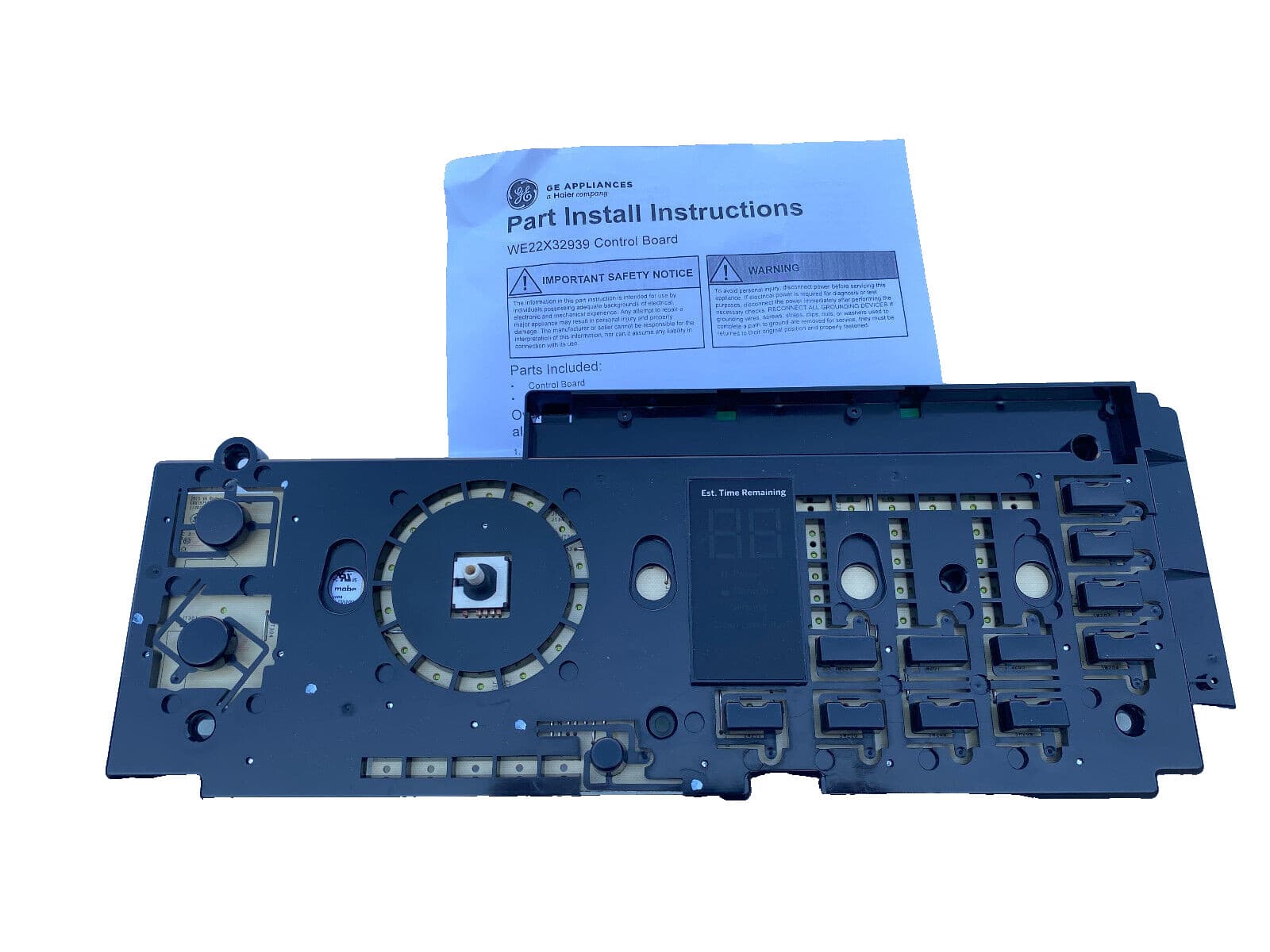 New Genuine OEM GE  Dryer Electronic Control Board WE22X32939
