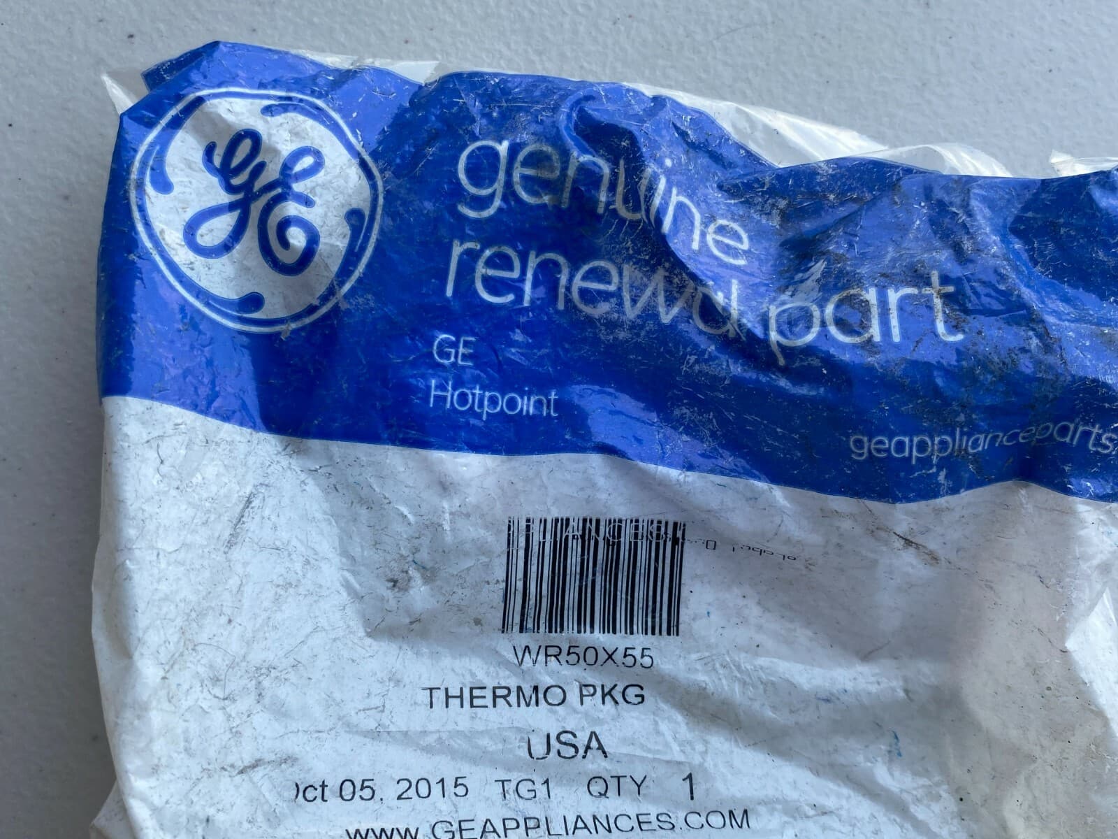 New Genuine OEM GE  Refrigerator Defrost Thermostat  WR50X55 — thumbnail 7
